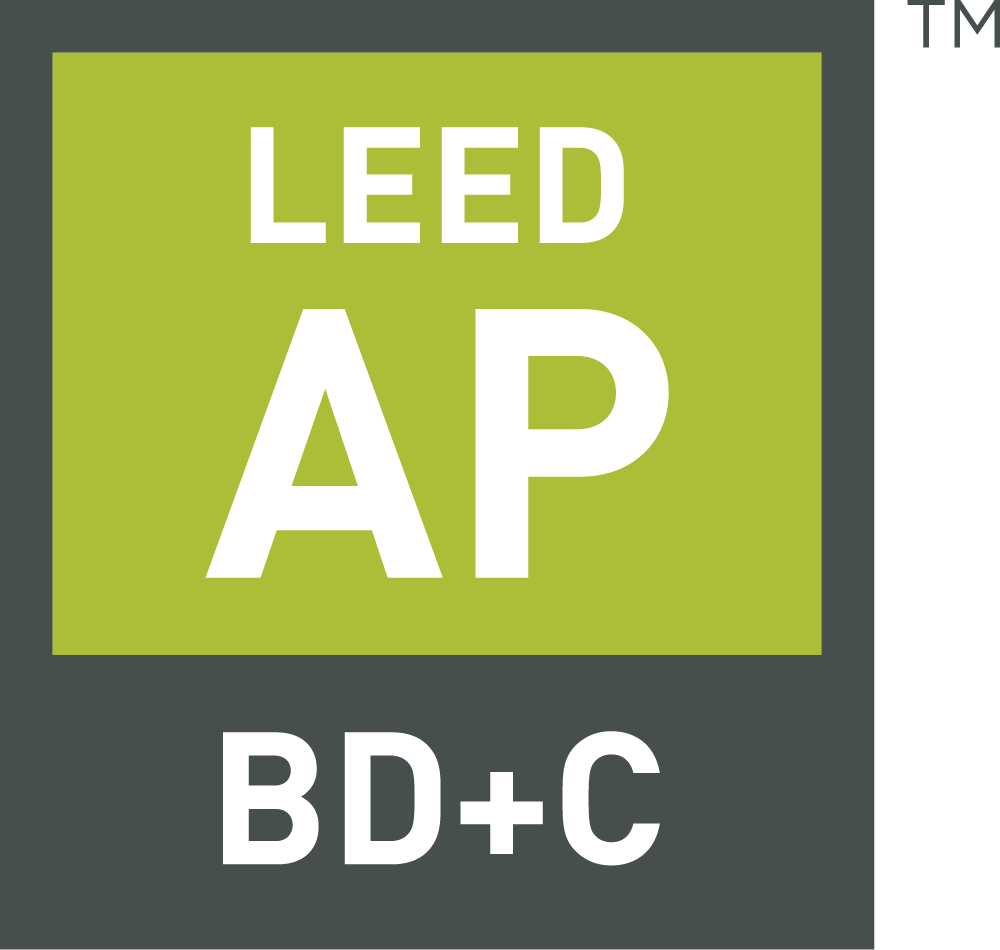 Badge LEED AP | BD+C | Arabic-English